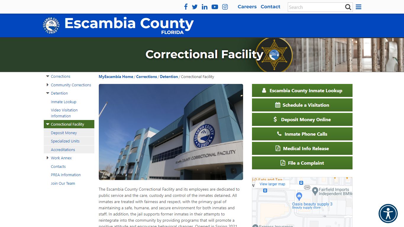 Correctional Facility - MyEscambia.com